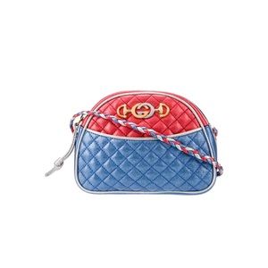 Gucci laminated leather crossbody